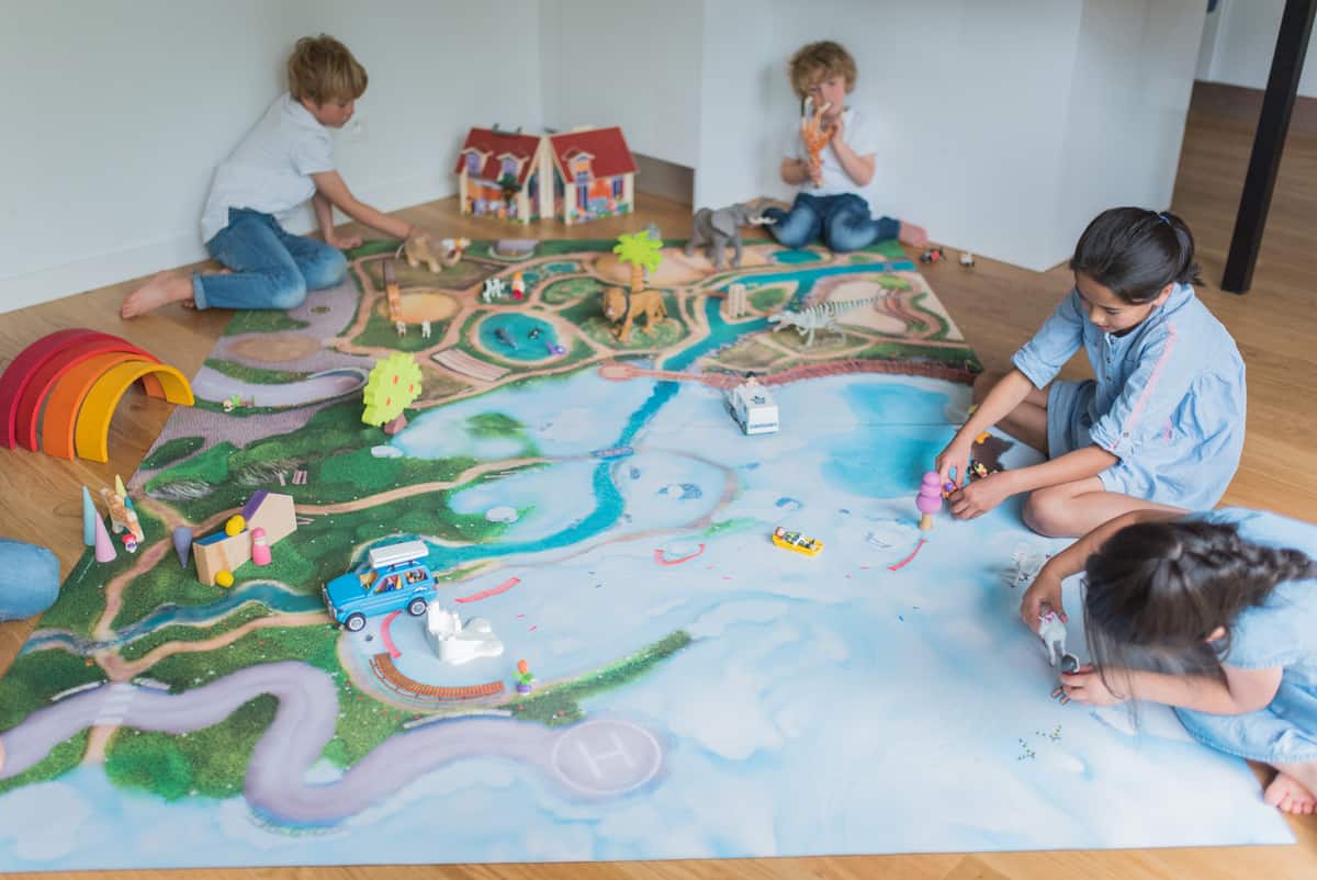 Tapis de jeu “Circuit Urbain” (L) - Carpeto réinvente le tapis de jeu pour  enfants !