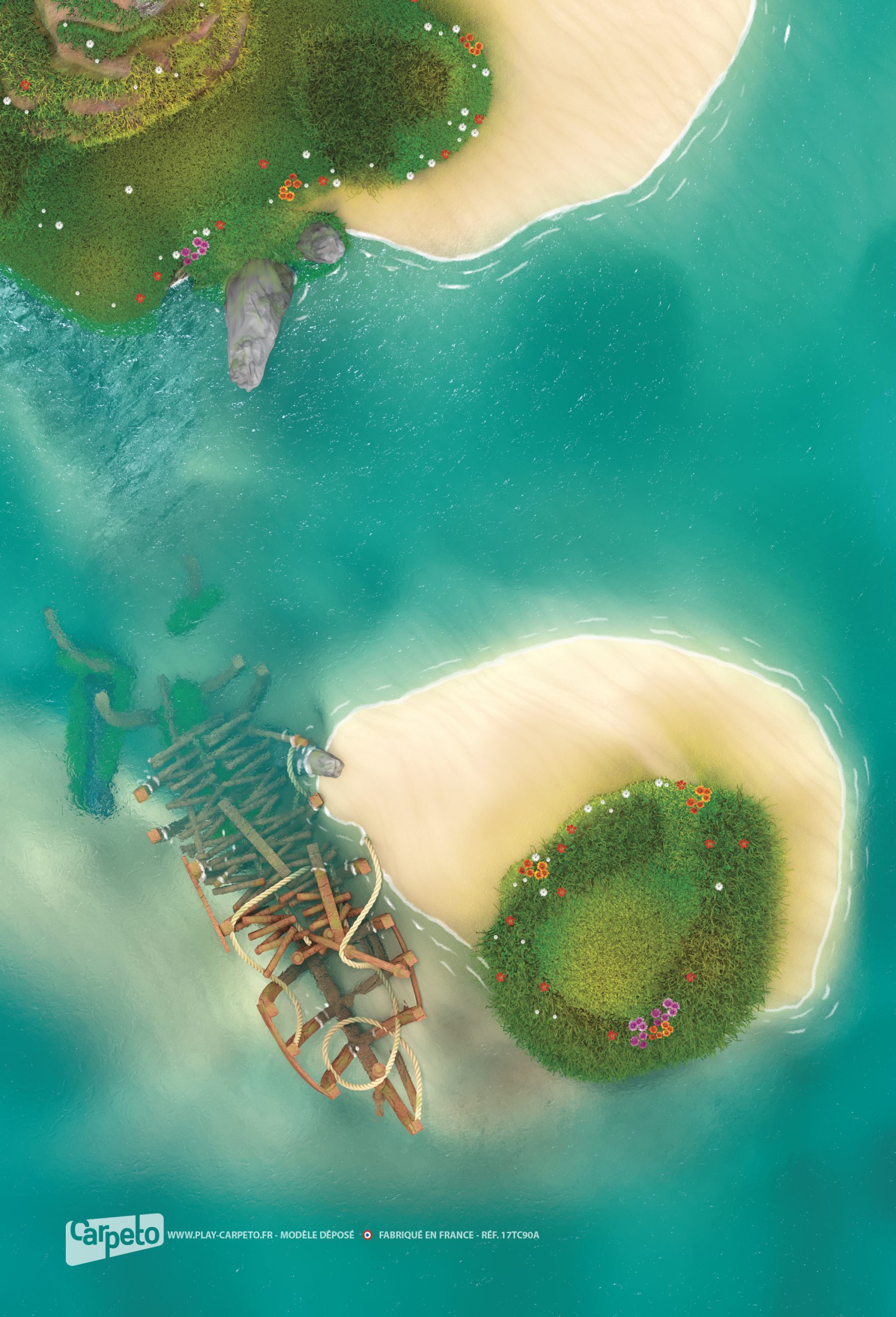 Tapis de jeu « Trésor des Caraibes » (S) – Image 5